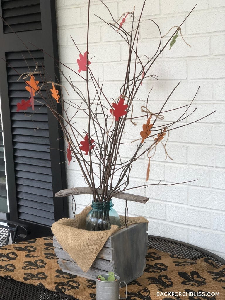 Simple gratitude tree